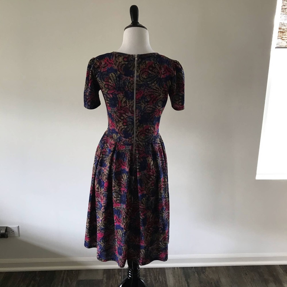 LuLaRoe Amelia Dress - Small - Picture 3 of 7